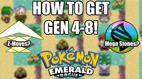 pokemon emerald rogue national dex|Emerald Rogue: How to Unlock all Gens, Megas, & Z.